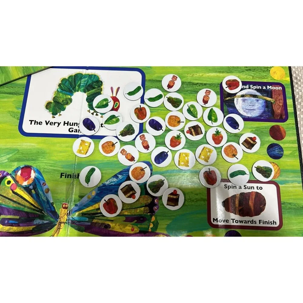 2006  The Very Hungry Caterpillar Board Game By Eric Carle University